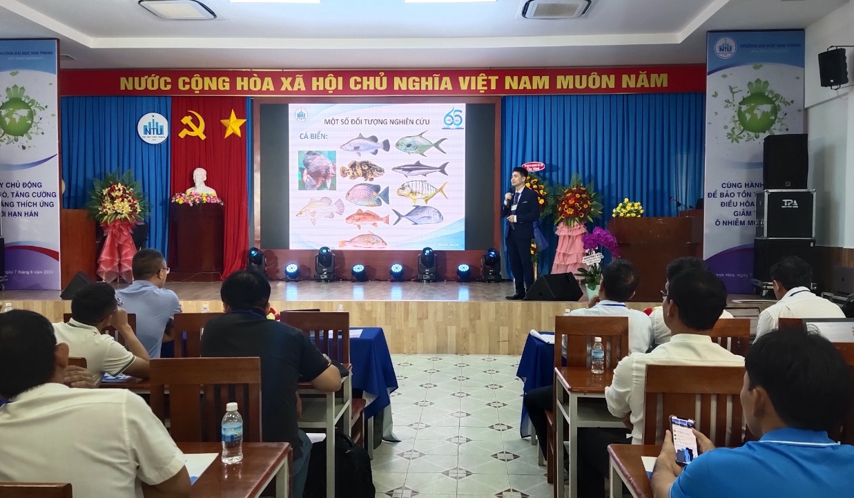 Viện Nuôi trồng thủy sản Trường Đại học Nha Trang:: Hội thảo về thành tựu nghiên cứu, ứng dụng khoa học công nghệ