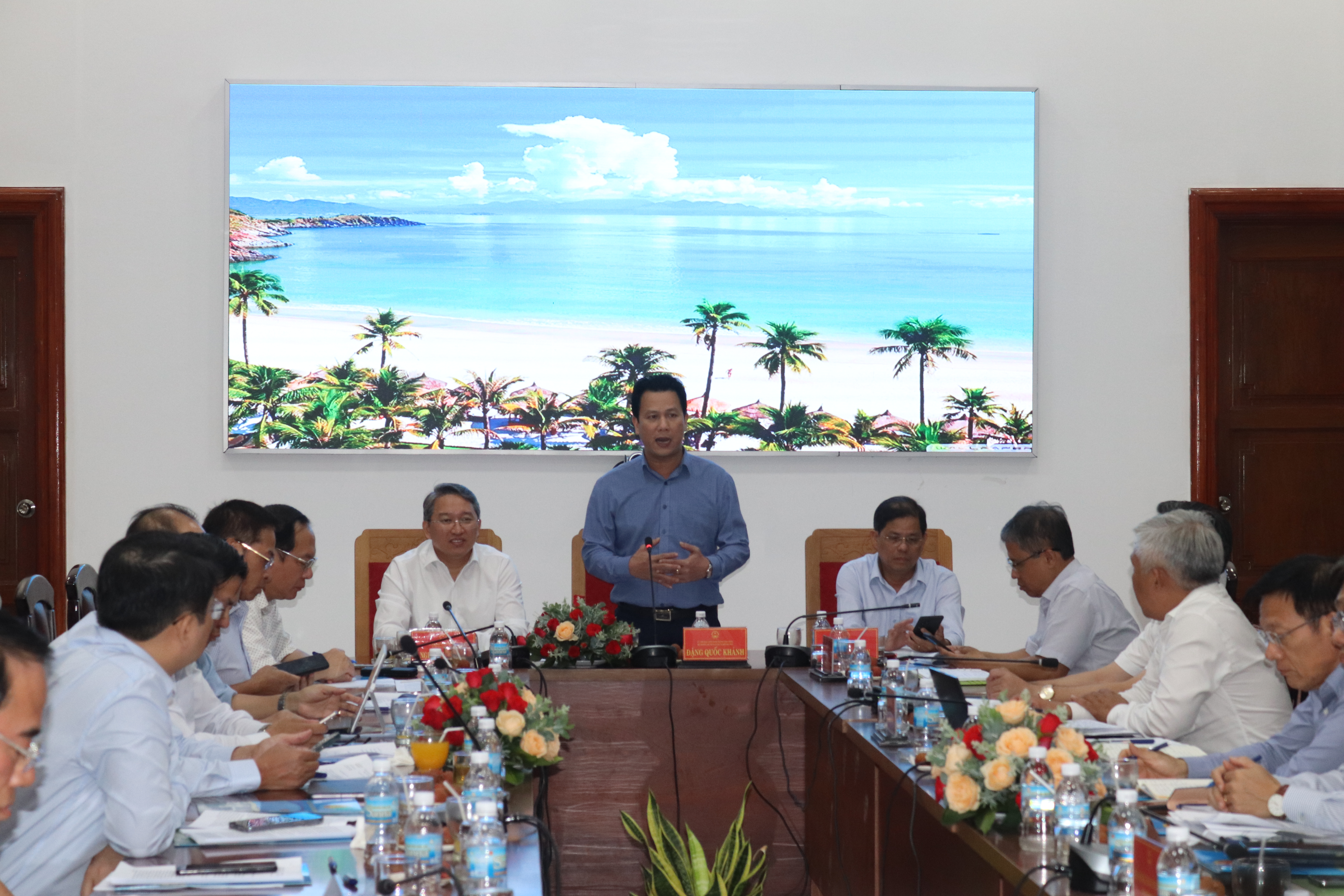 Bộ trưởng Bộ Tài nguyên và Môi trường: Làm việc với lãnh đạo tỉnh