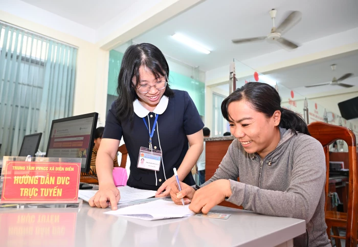 ​​​​​​​Xã Diên Điền: Hướng tới xây dựng chính quyền thân thiện
