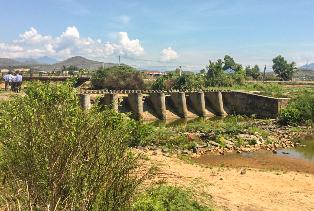 Sẽ sửa chữa đồng bộ hệ thống đập dâng Gò Mè