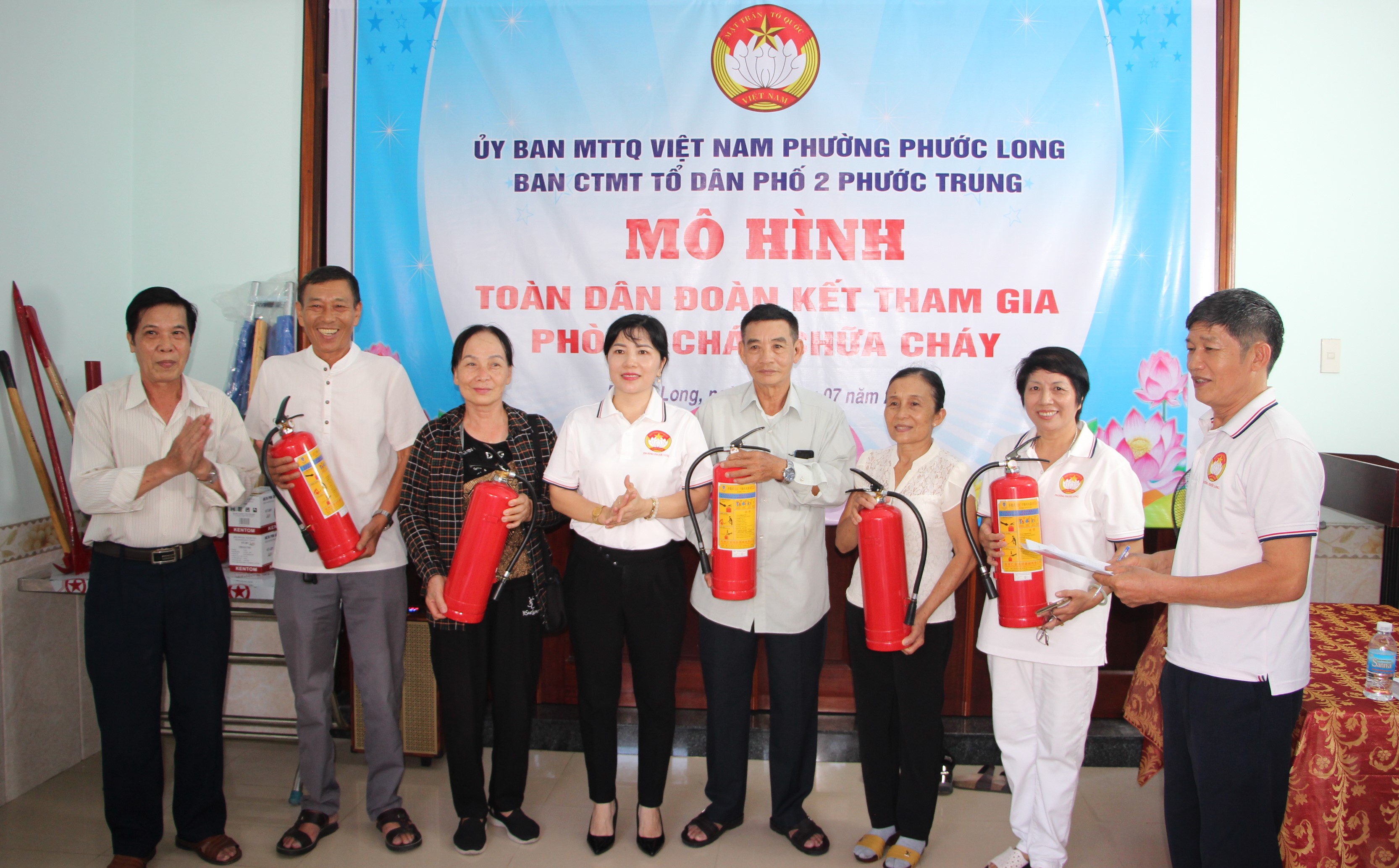 Phường Phước Long: Nhân rộng mô hình toàn dân phòng cháy, chữa cháy