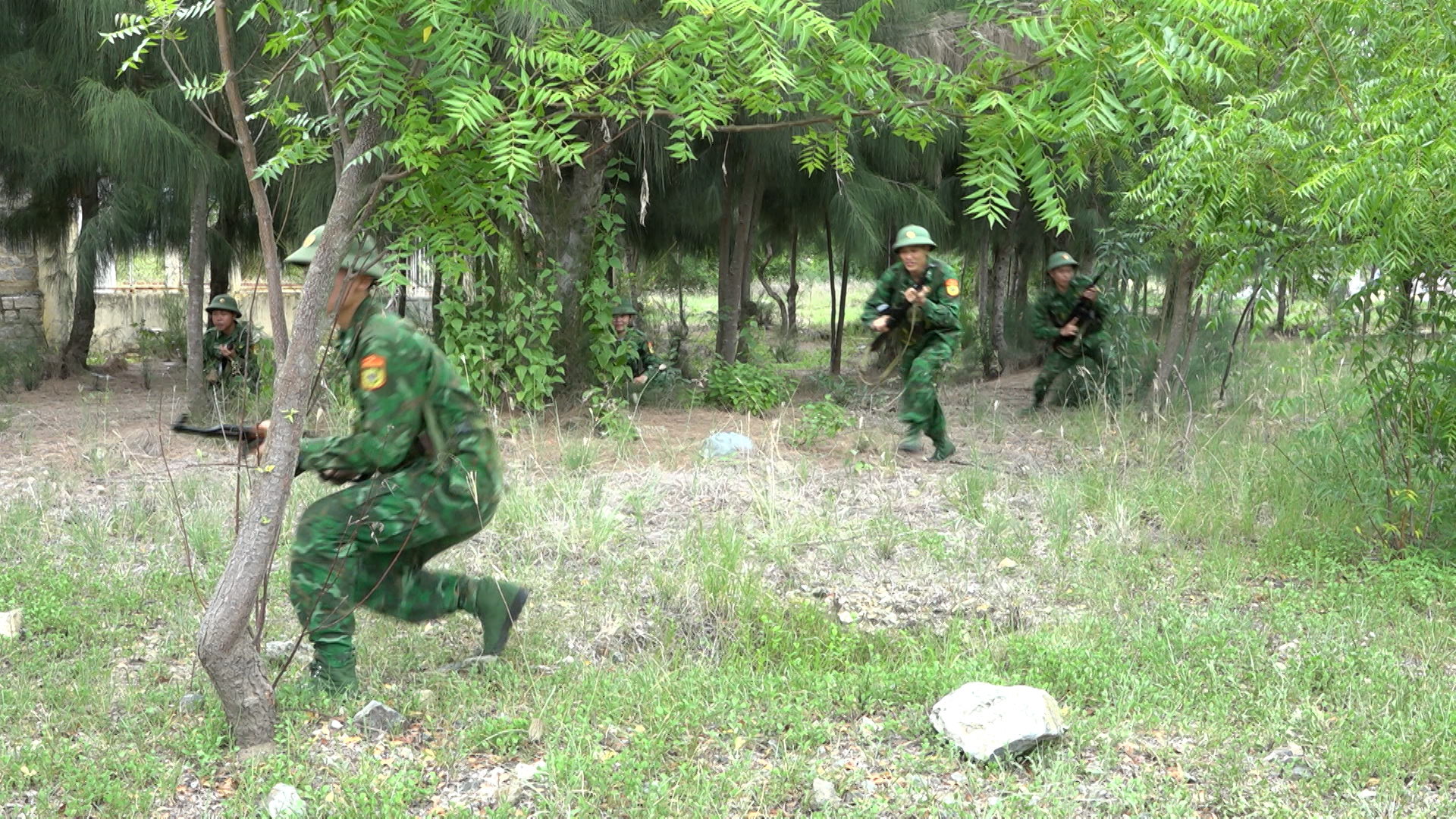 Đồn Biên phòng Đầm Môn: Tập trung nâng cao chất lượng huấn luyện