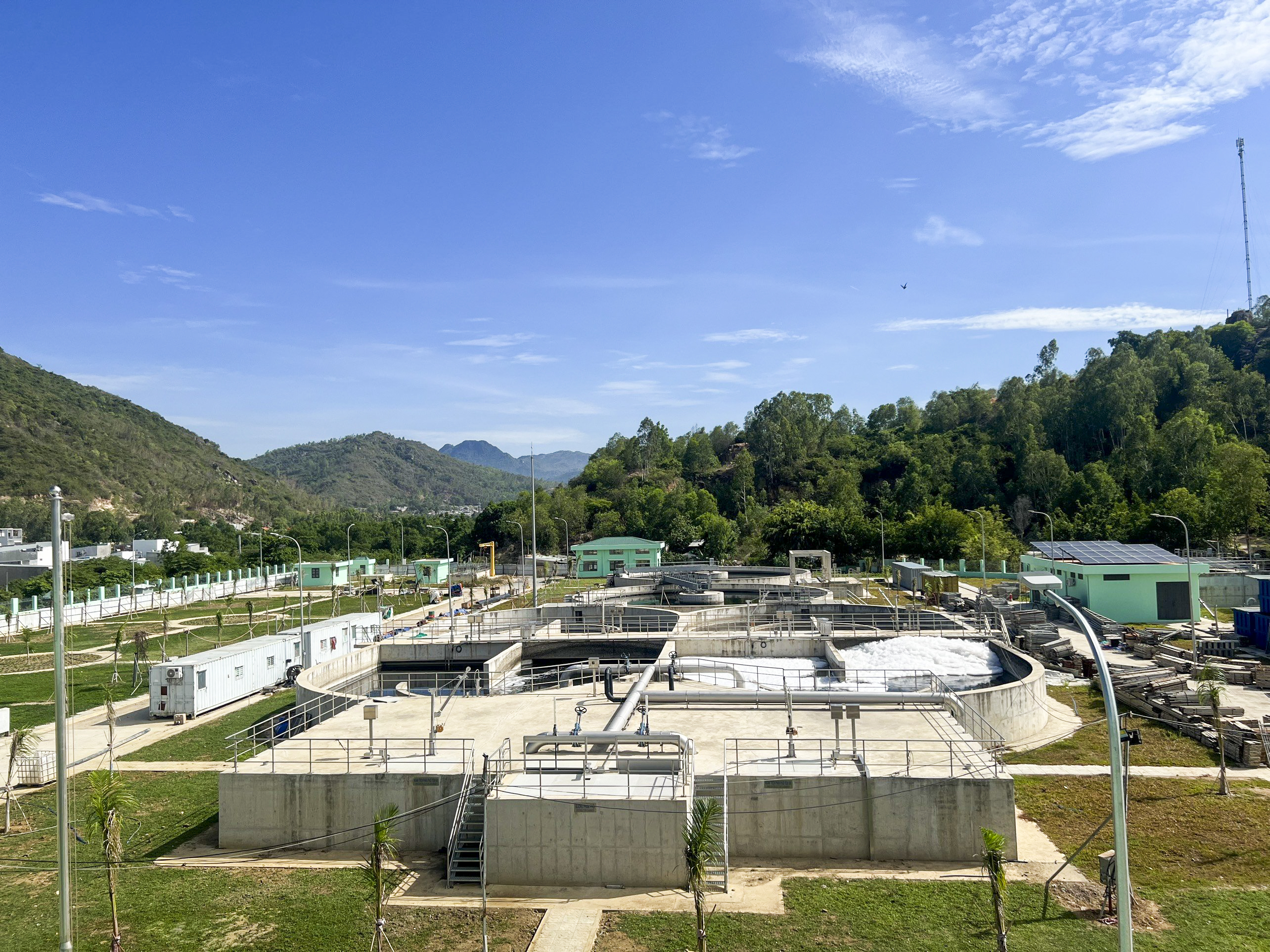 Vận hành Nhà máy xử lý nước thải phía bắc TP. Nha Trang         