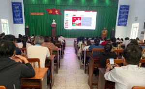 Ban Tuyên giáo Thành ủy Cam Ranh: Hội nghị báo cáo viên quán triệt Quy định số 144 và Chỉ thị số 35 của Bộ Chính trị  