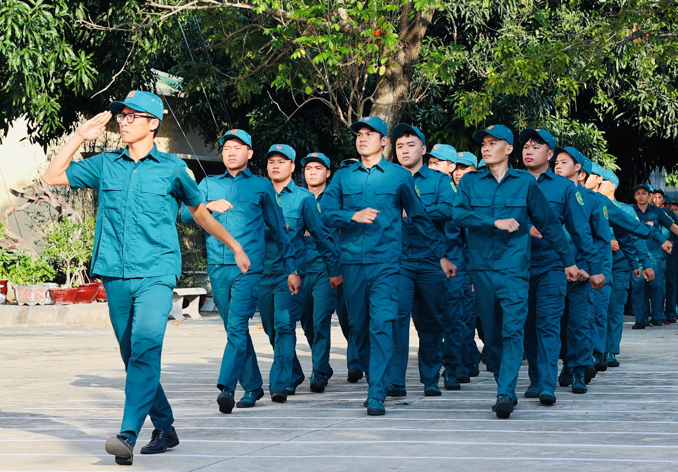 Phường Cam Nghĩa: Điểm sáng trong hoạt động lực lượng dân quân