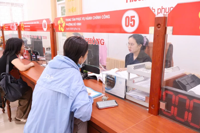 Phường Đô Vinh: Nâng cao chất lượng phục vụ 