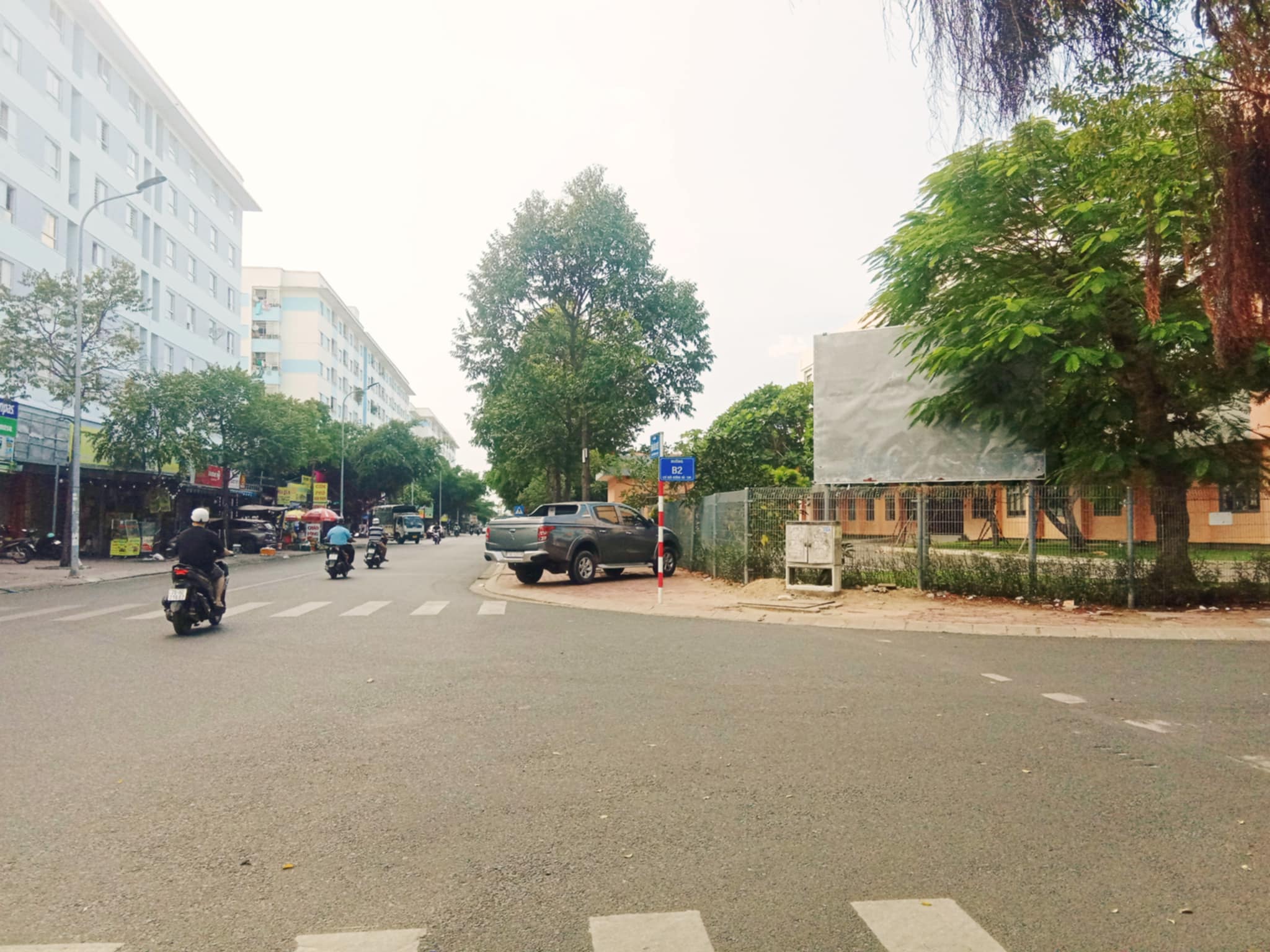 Bảng tuyên truyền không còn nội dung