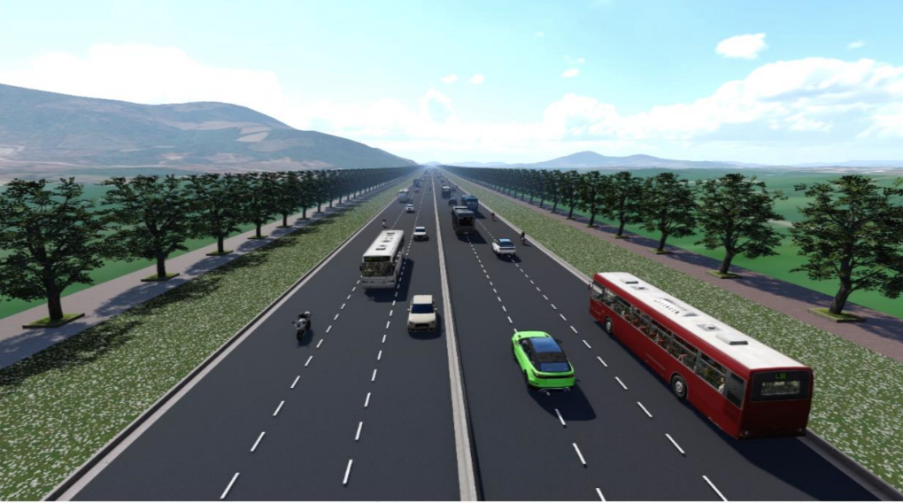 Quốc lộ 27C đoạn từ đầu tuyến đến nút giao đường bộ cao tốc Bắc - Nam: Sẽ được đầu tư mở rộng