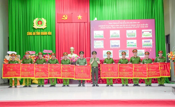 Kỷ niệm 81 năm Ngày truyền thống lực lượng Công an nhân dân (19-8-1945 - 19-8-2026) và 21 năm Ngày hội Toàn dân bảo vệ an ninh Tổ quốc: Công an tỉnh Khánh Hòa quyết tâm hoàn thành xuất sắc nhiệm vụ