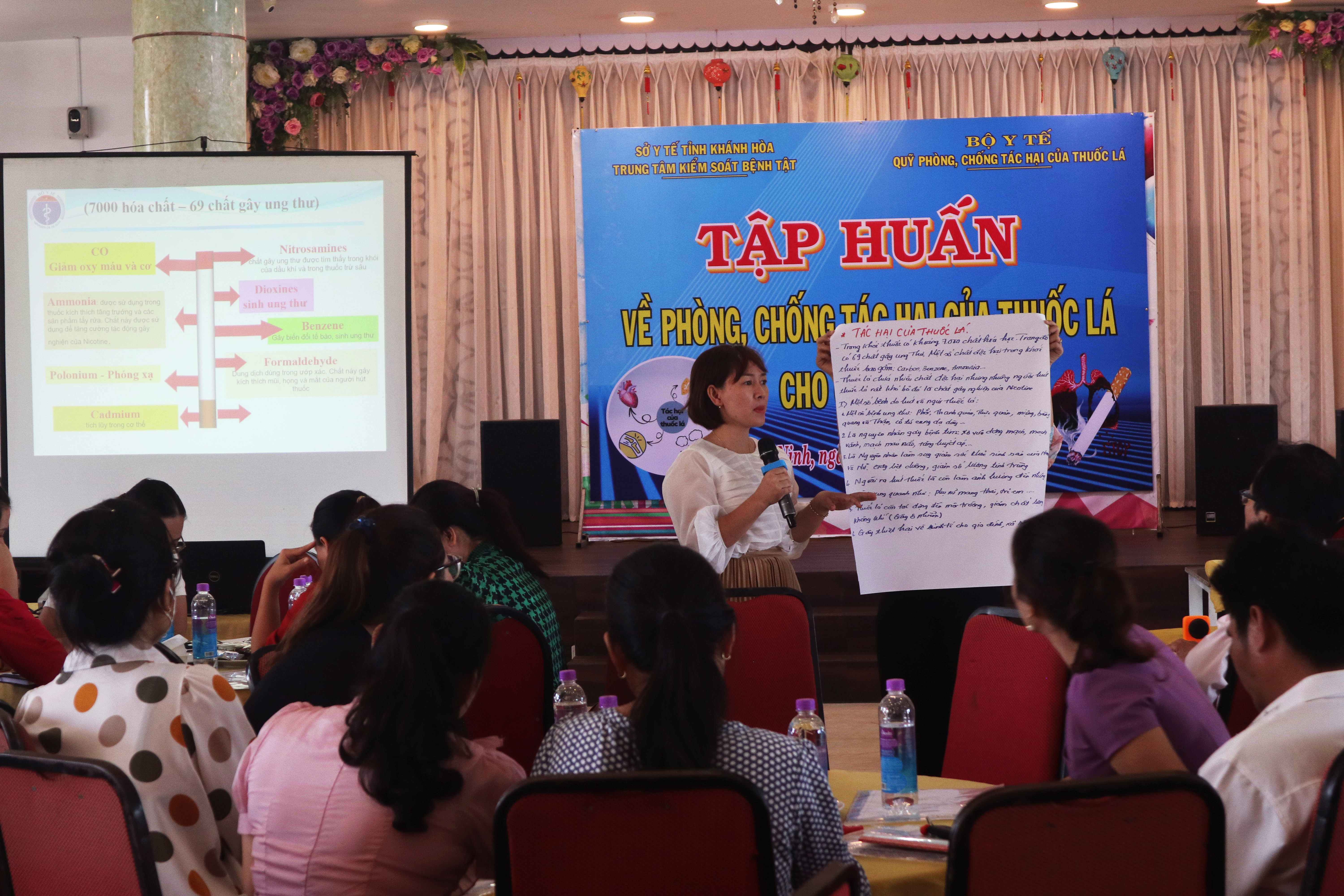 Xét tặng giải thưởng Môi trường không thuốc lá