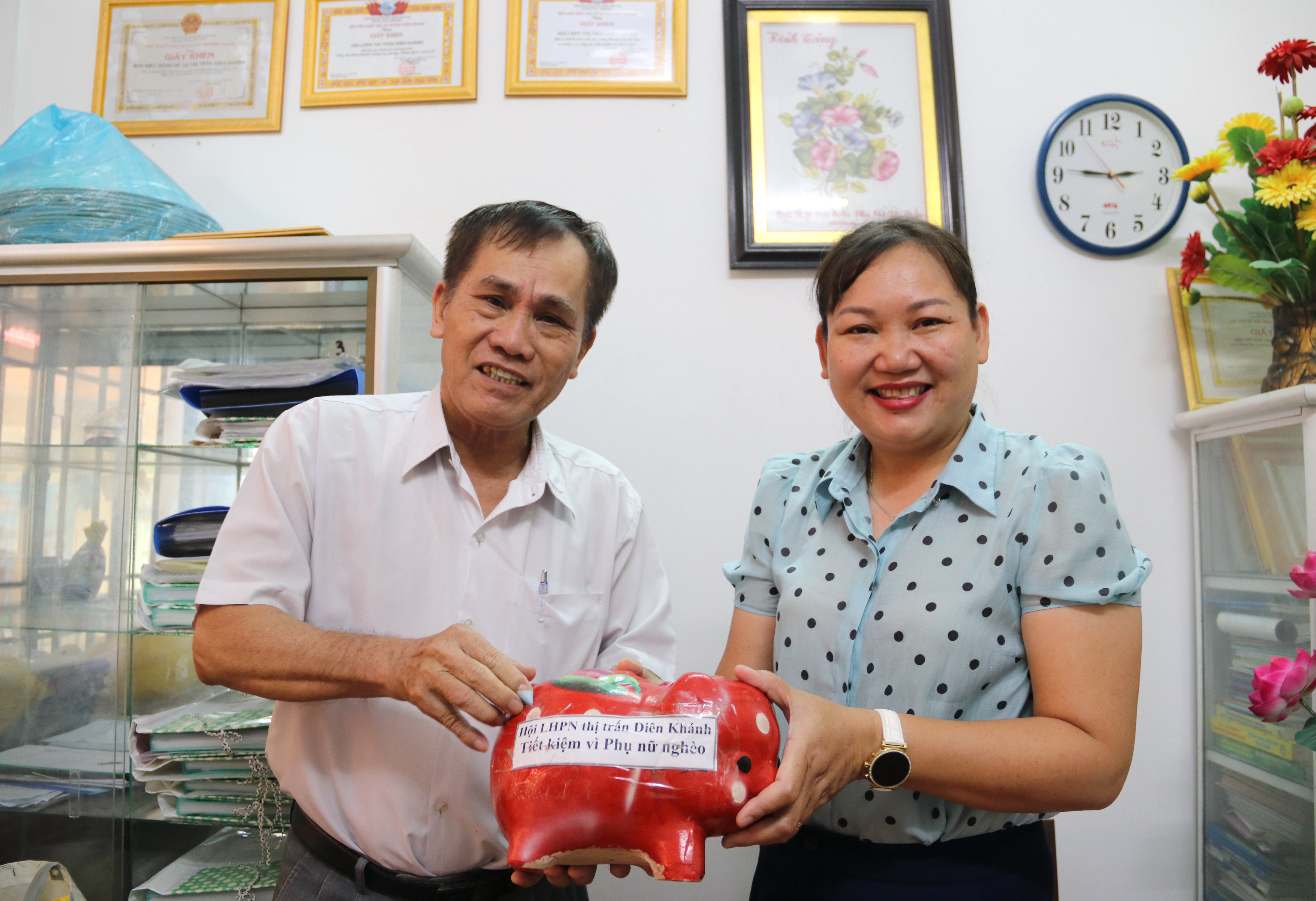 Diên Khánh: Hiệu quả mô hình "Heo đất tiết kiệm" 