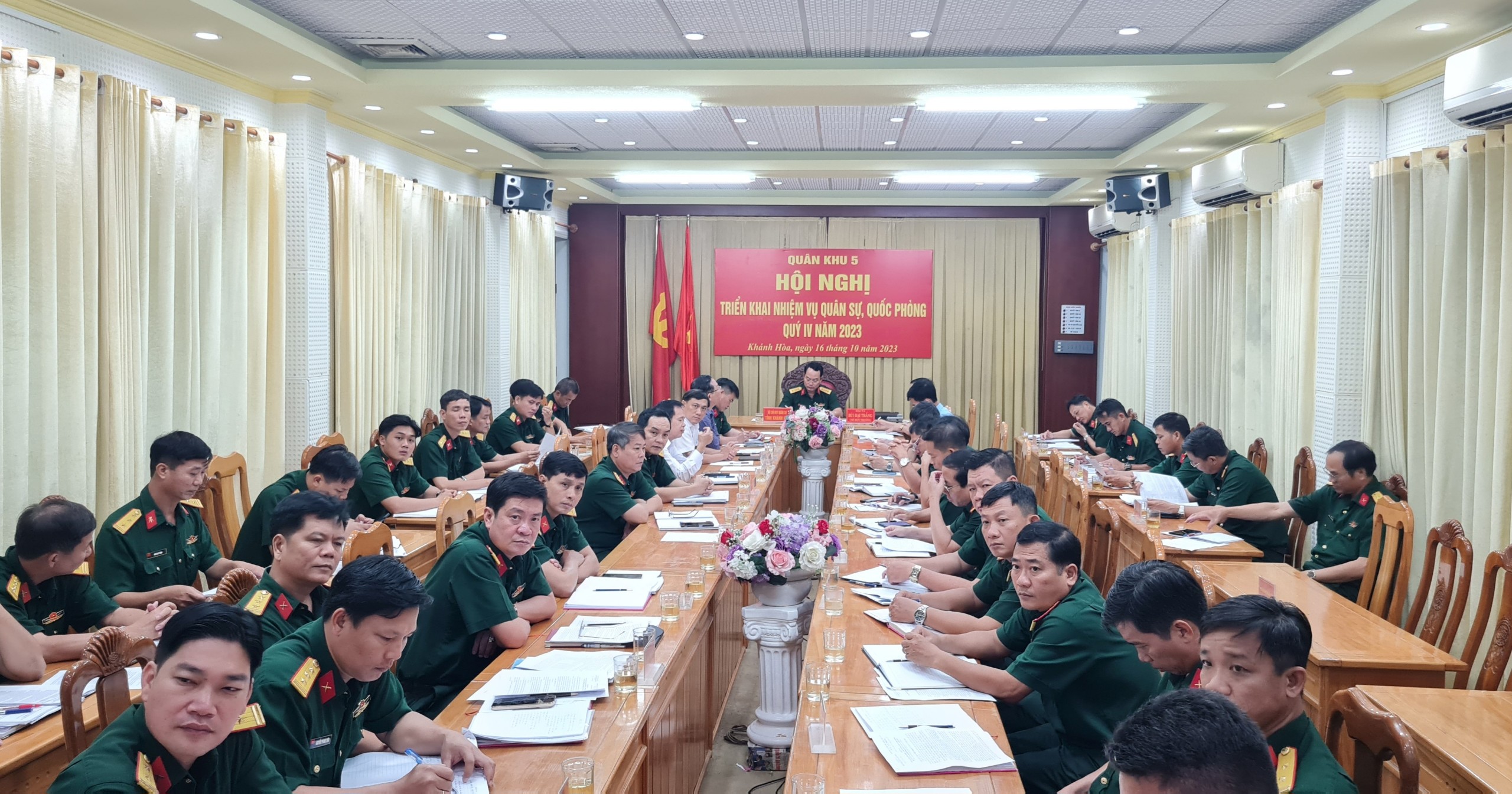 Quân khu 5: Triển khai nhiệm vụ quốc phòng, quân sự quý IV