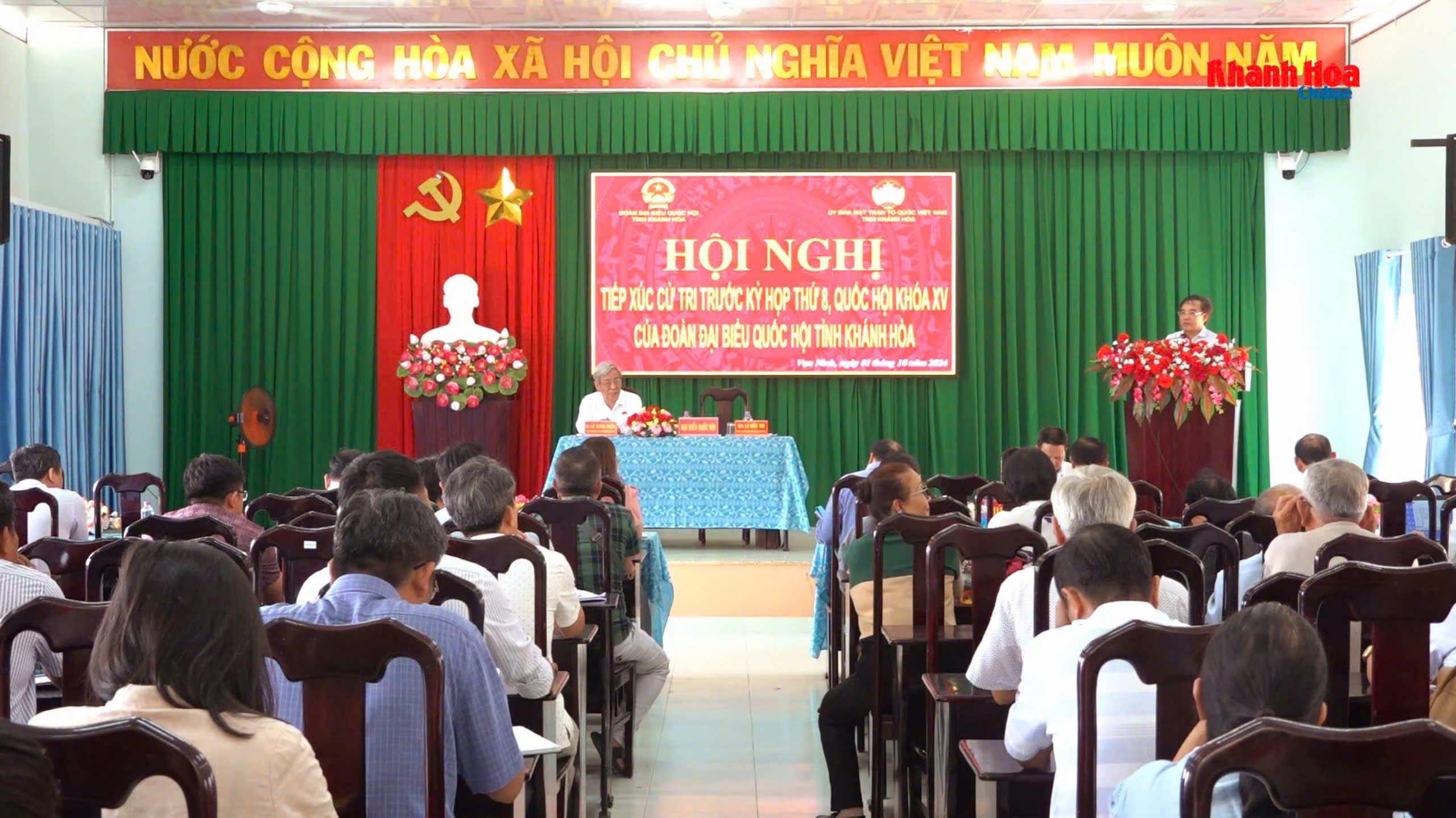 Đại biểu Quốc hội tỉnh Khánh Hòa: Tiếp xúc cử tri Ninh Hòa, Vạn Ninh