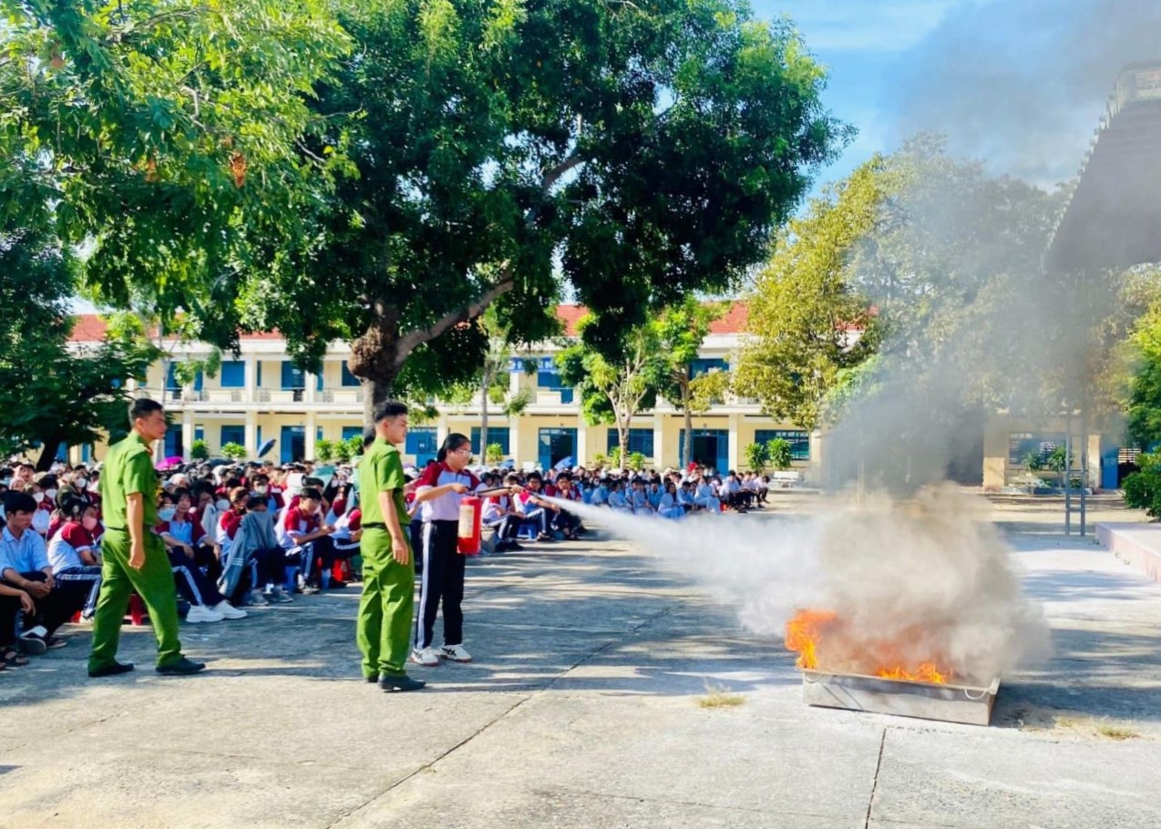 Tăng cường công tác phòng cháy, chữa cháy tại trường học