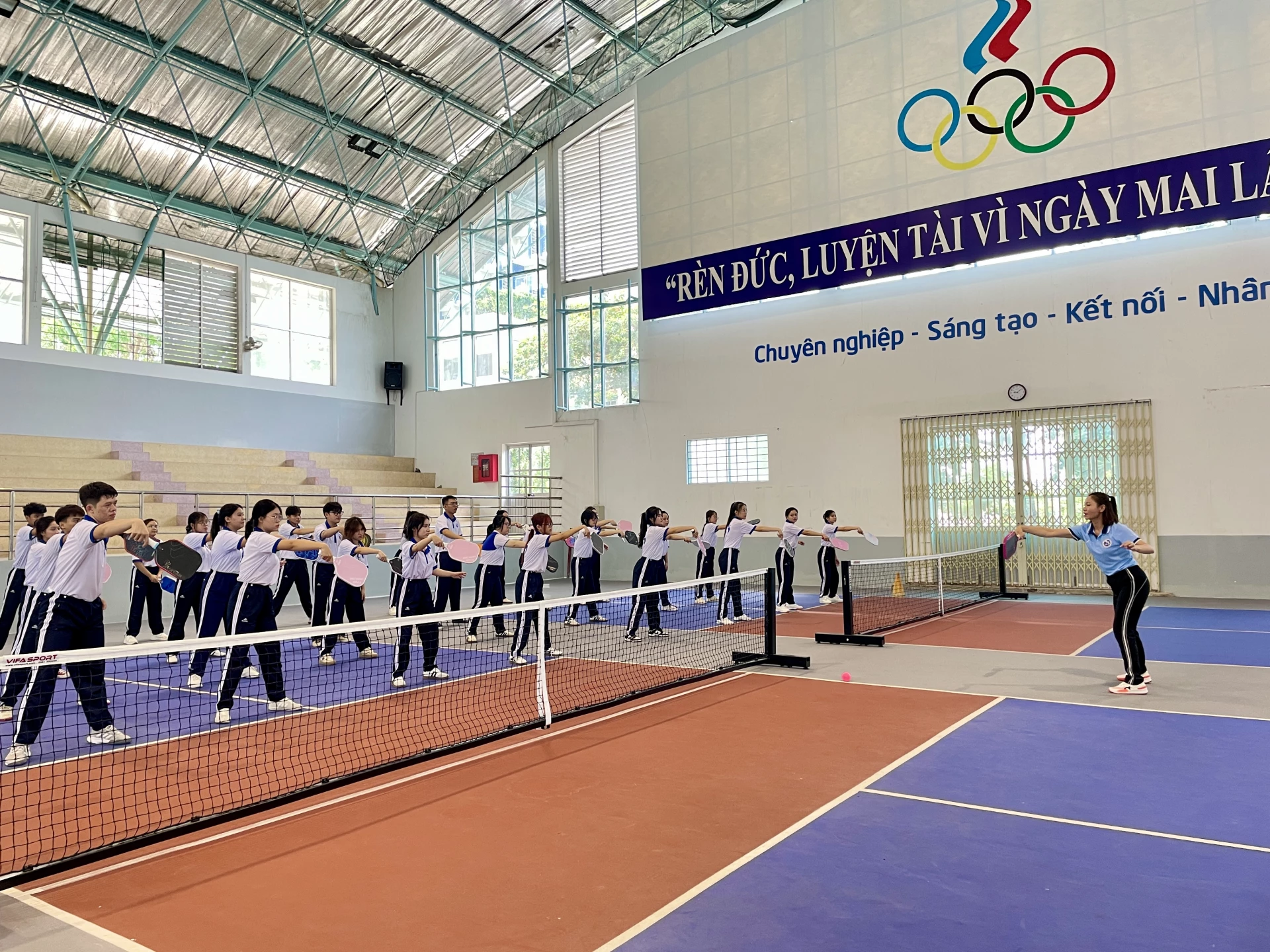 Trường Đại học Khánh Hòa đưa pickleball vào chương trình giảng dạy