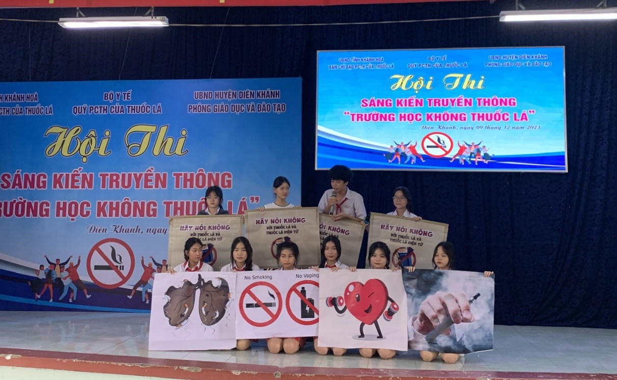 Hội thi “Trường học không khói thuốc”: Sân chơi hữu ích về truyền thông cho học sinh