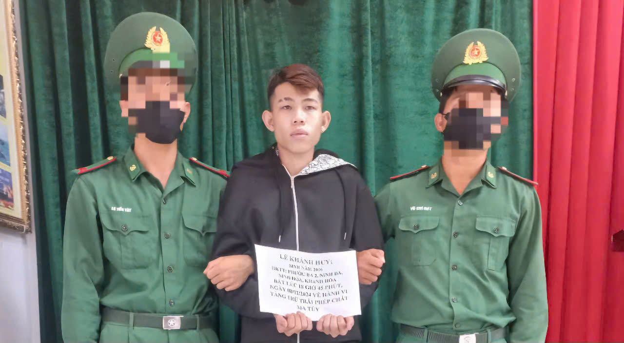 Bộ đội Biên phòng tỉnh Khánh Hòa: Bắt đối tượng tàng trữ trái phép chất ma túy