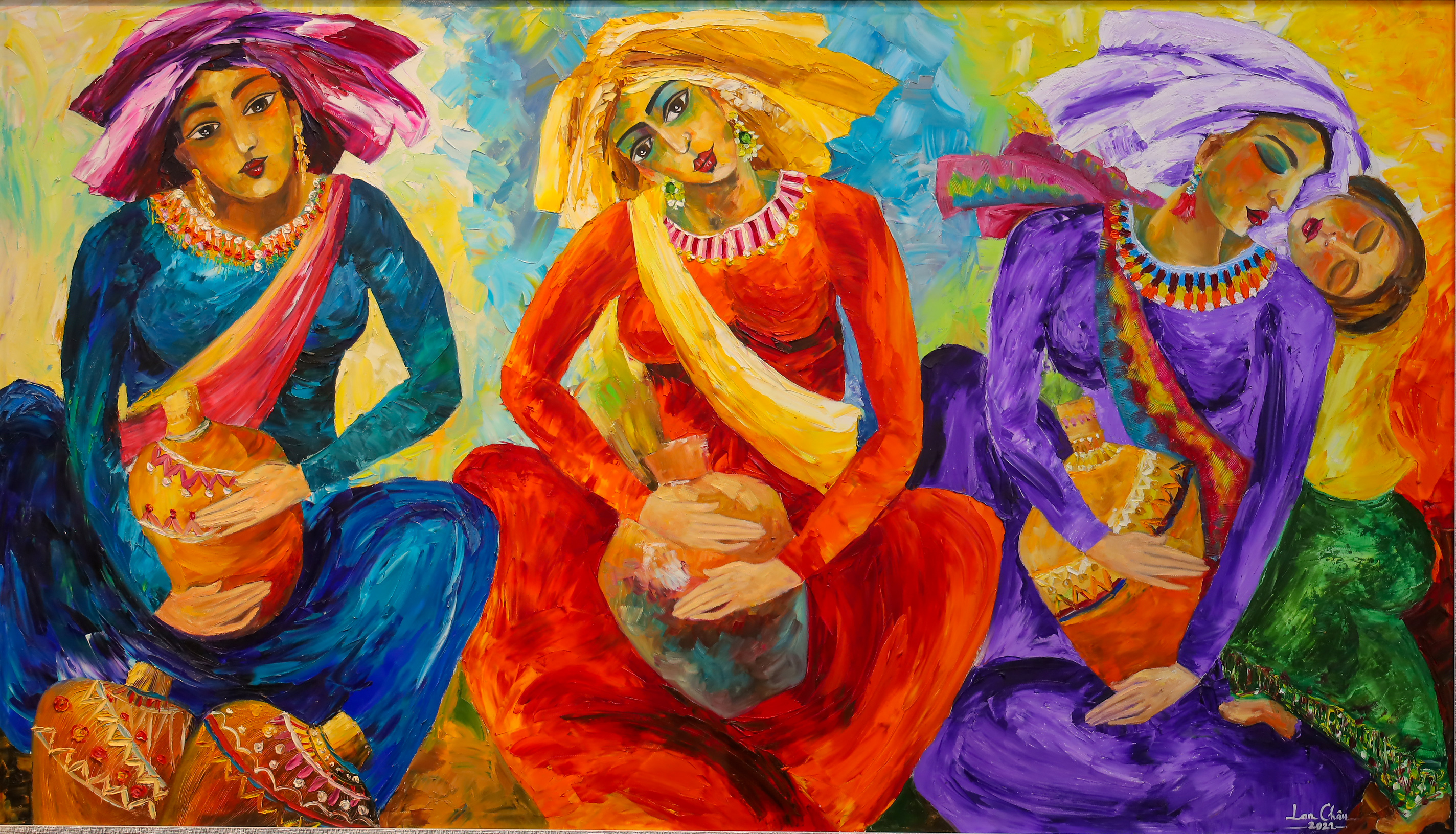 Những sắc màu đón chào năm mới 2025 