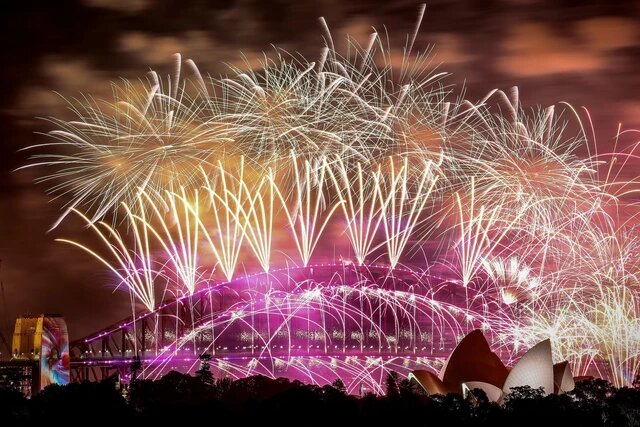 Hình ảnh thế giới hân hoan đón năm mới 2024