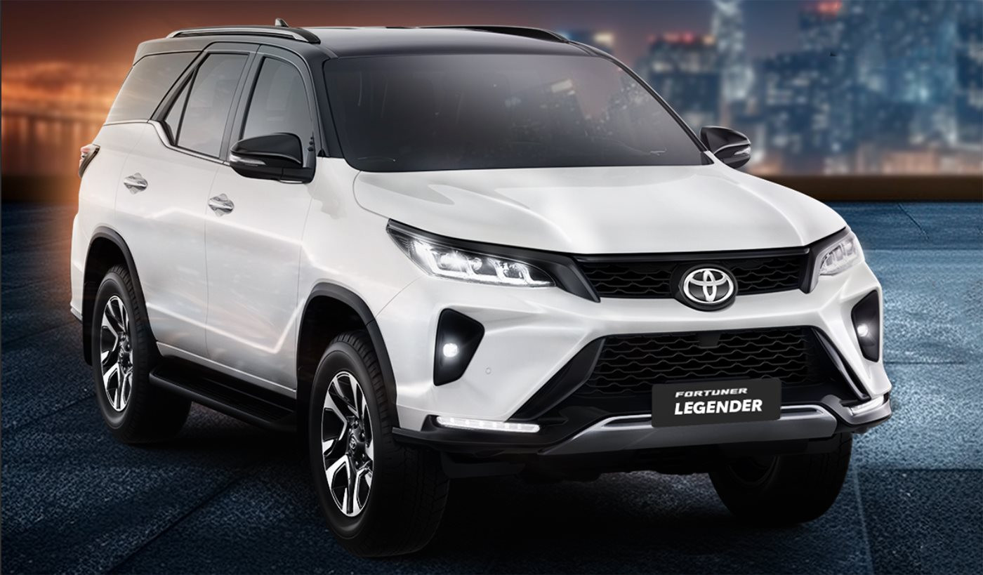 Hình ảnh công bố của Toyota Fortuner 2024.