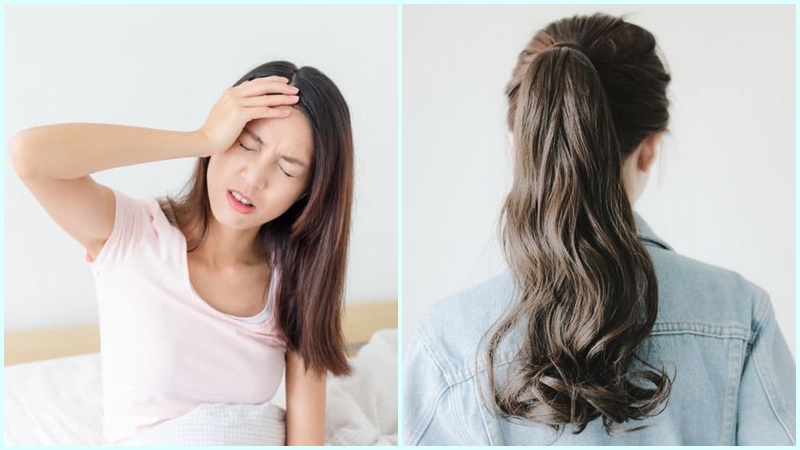 Tác hại khi buộc tóc đuôi ngựa thường xuyên
