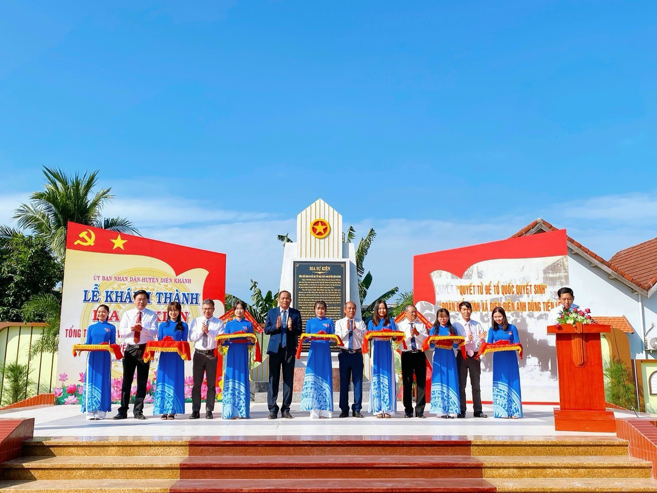 Diên Khánh: Khánh thành Bia sự kiện Tổng tiến công và nổi dậy Tết Mậu Thân 1968 