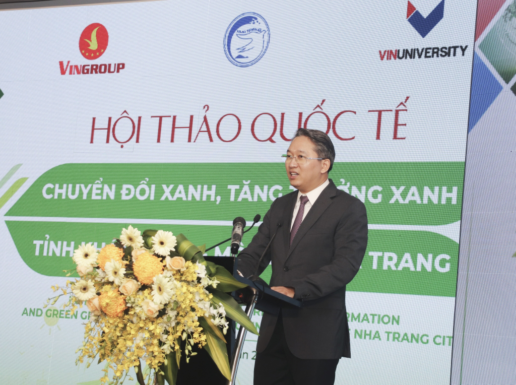 Ông Nguyễn Hải Ninh phát biểu tại hội thảo.