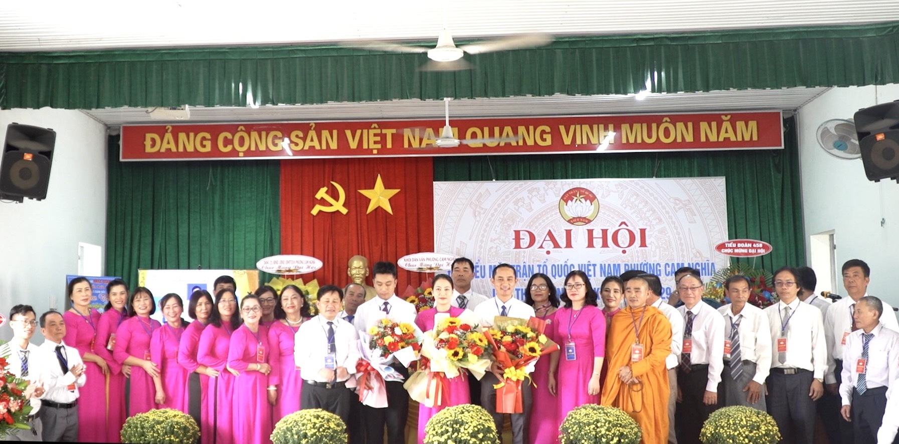 Đại hội đại biểu MTTQ Việt Nam phường Cam Nghĩa lần thứ XIV, nhiệm kỳ 2024 - 2029