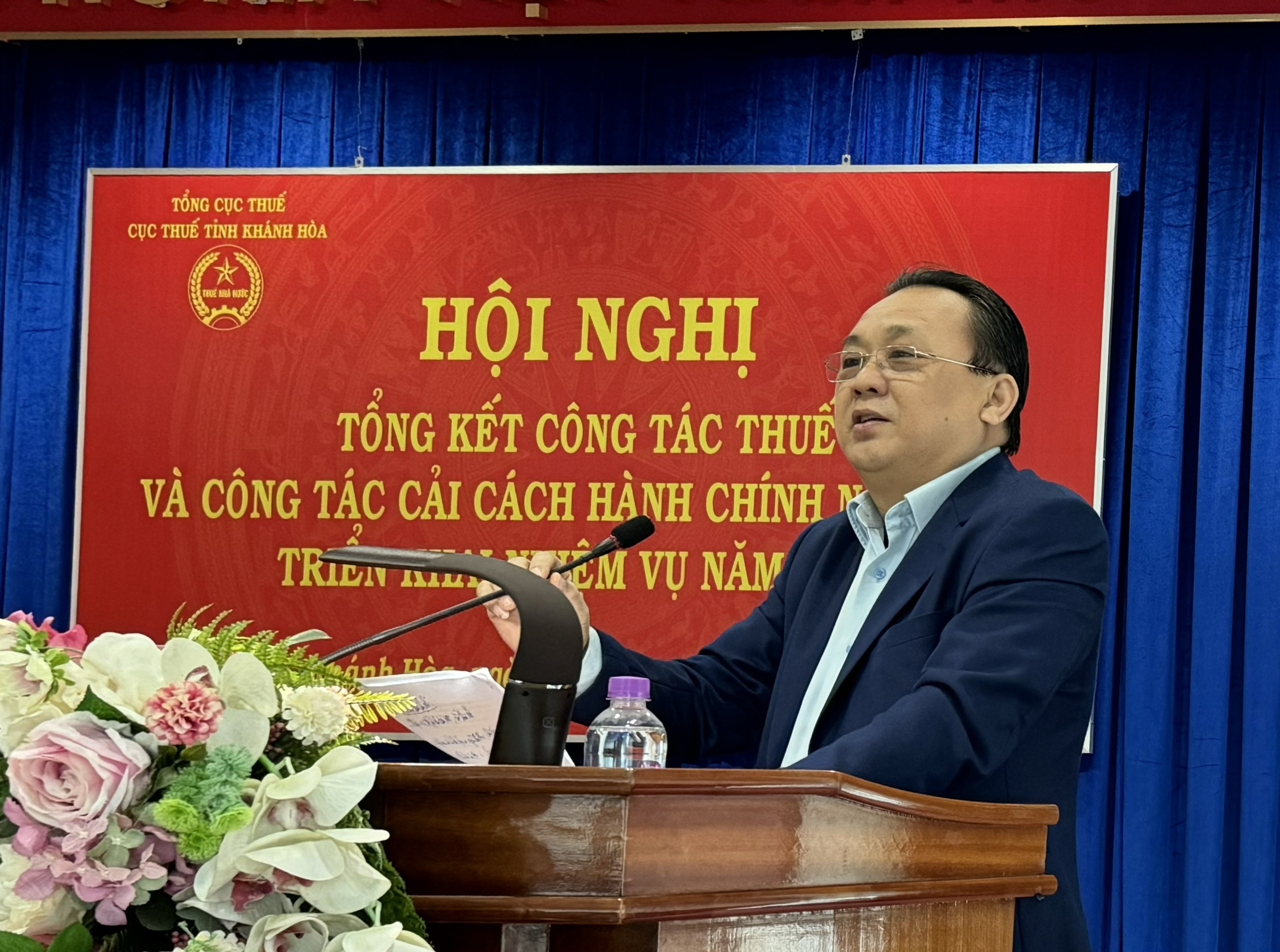 Đồng chí Lê Hữu Hoàng phát biểu chỉ đạo tại hội nghị