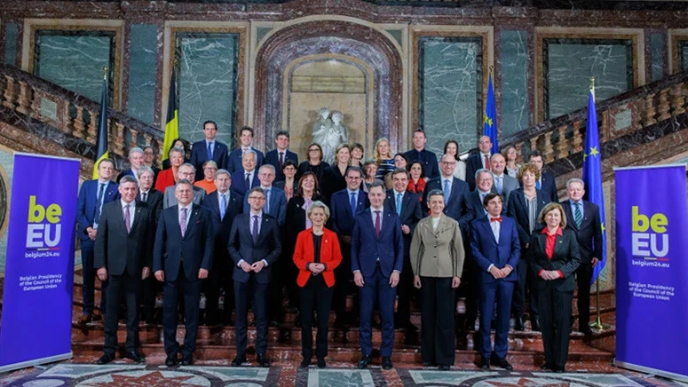 Bỉ chính thức đảm nhận chức Chủ tịch Hội đồng Liên minh châu Âu