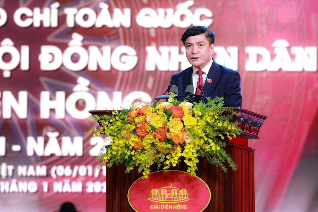 Tổng Thư ký Quốc hội, Chủ nhiệm Văn phòng Quốc hội Bùi Văn Cường phát động Giải Diên Hồng lần thứ ba.