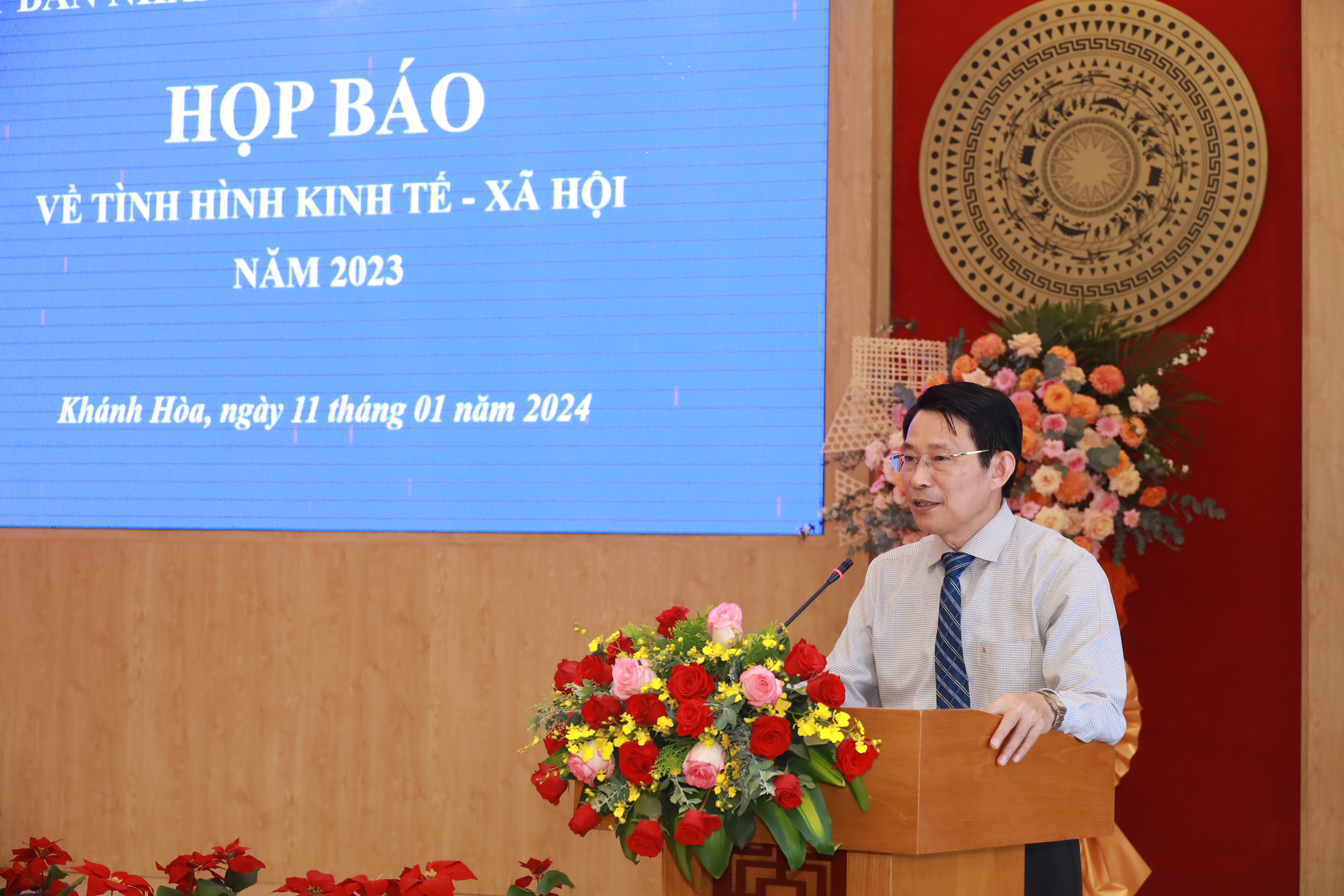 Họp báo về tình hình kinh tế - xã hội tỉnh Khánh Hòa năm 2023