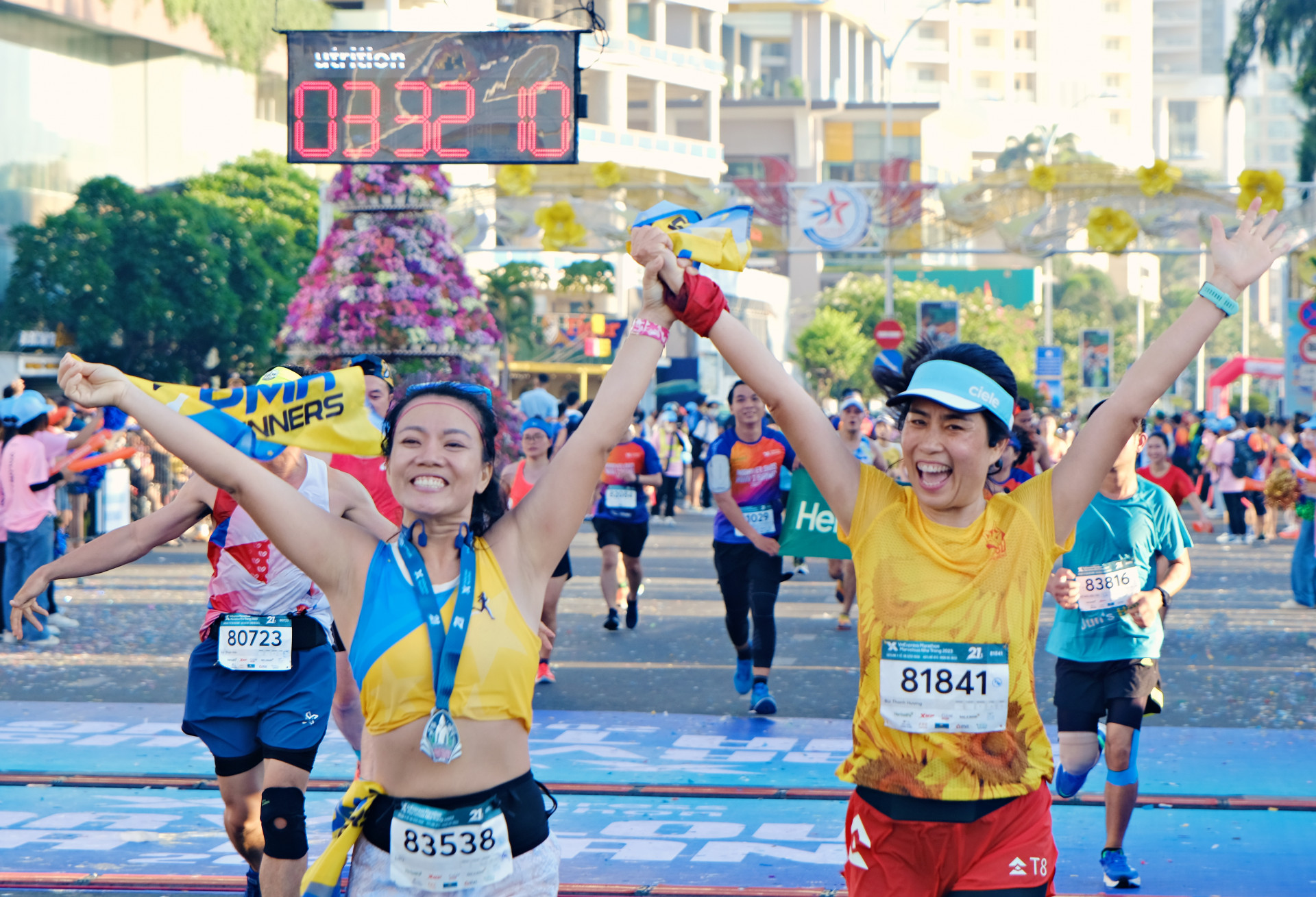Giải VnExpress Marathon Marvelous Nha Trang.
