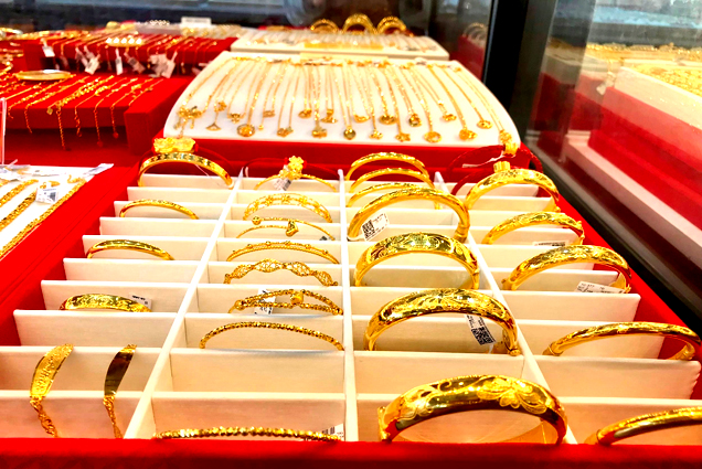 Đầu năm mới, giá vàng tăng mạnh
