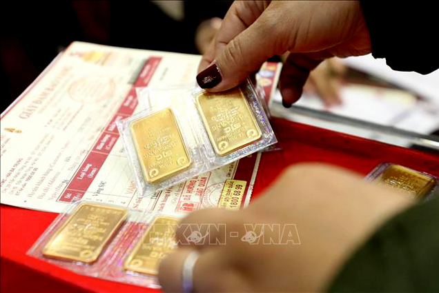 Giá vàng sáng 5/1 giao dịch quanh mốc 75 triệu đồng/lượng