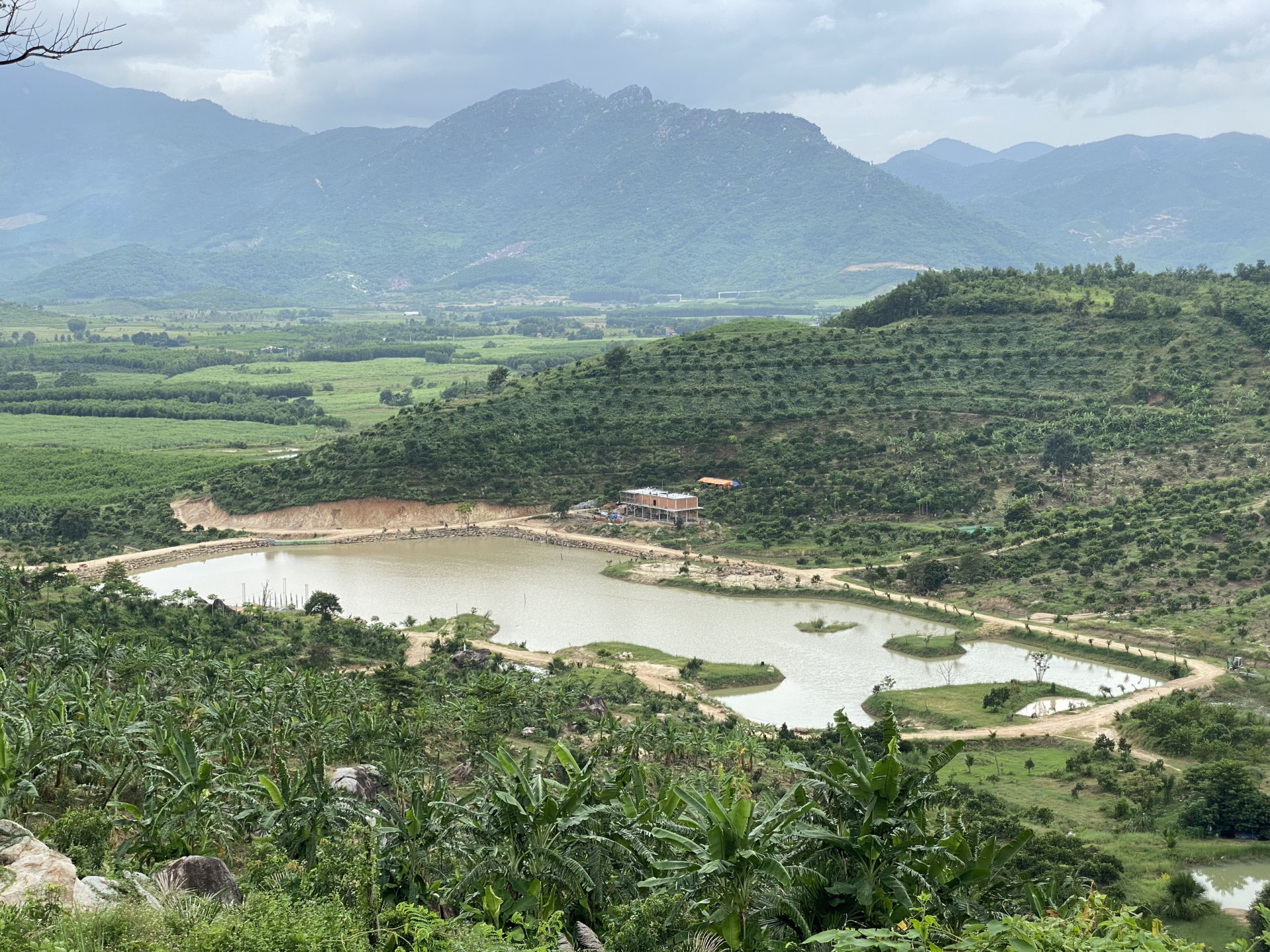 Một góc trang trại Sản Việt ở Ninh Tây, Ninh Hòa.

