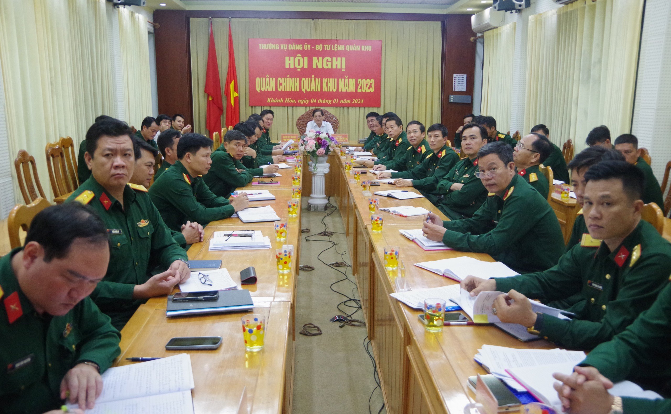 Hội nghị quân chính Quân khu 5 năm 2023