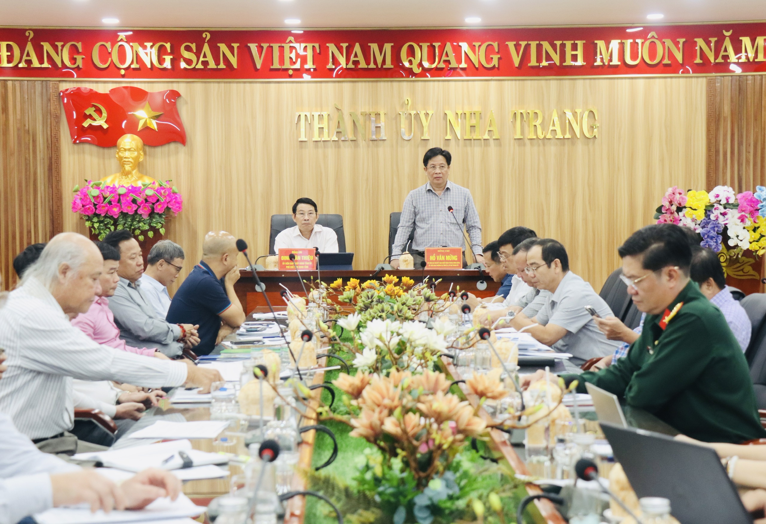 Rà soát công việc chuẩn bị Lễ kỷ niệm 100 năm xây dựng và phát triển thành phố Nha Trang