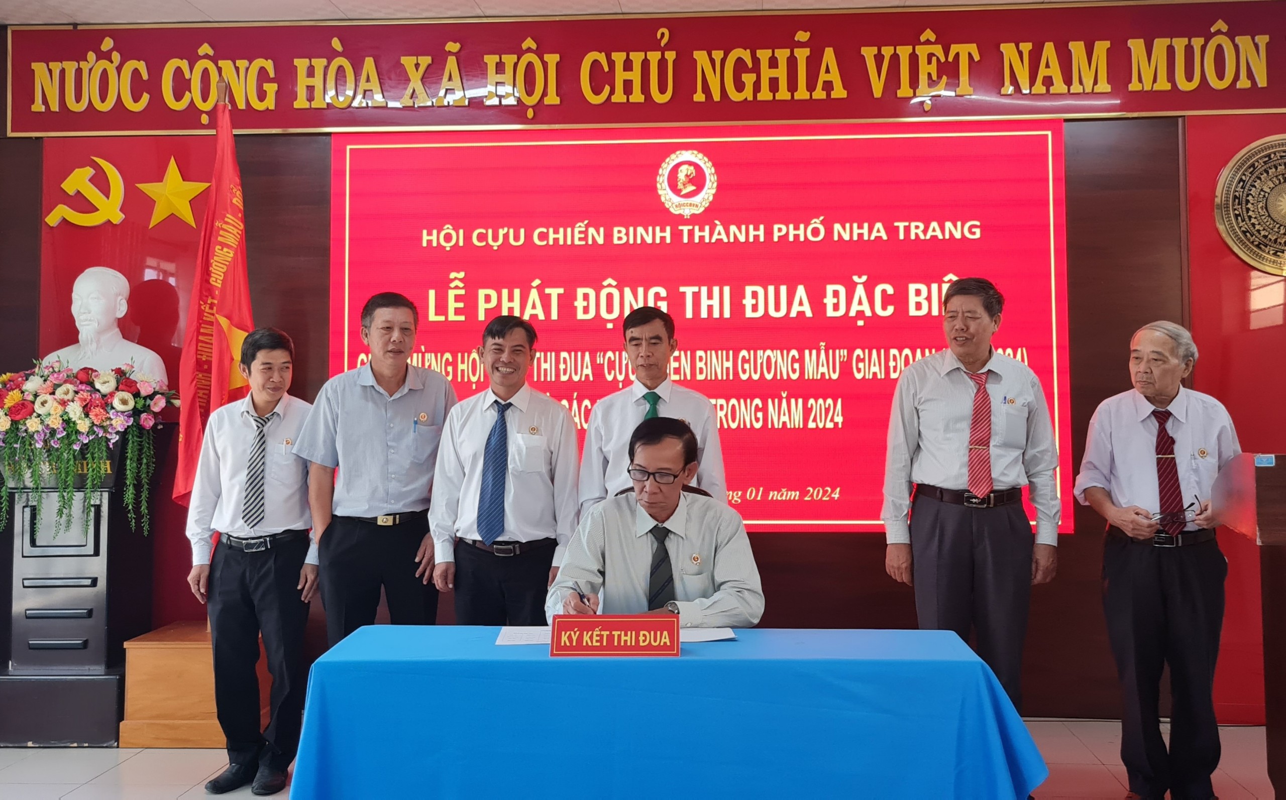 Hội Cựu chiến binh TP. Nha Trang phát động phong trào thi đua đặc biệt năm 2024
