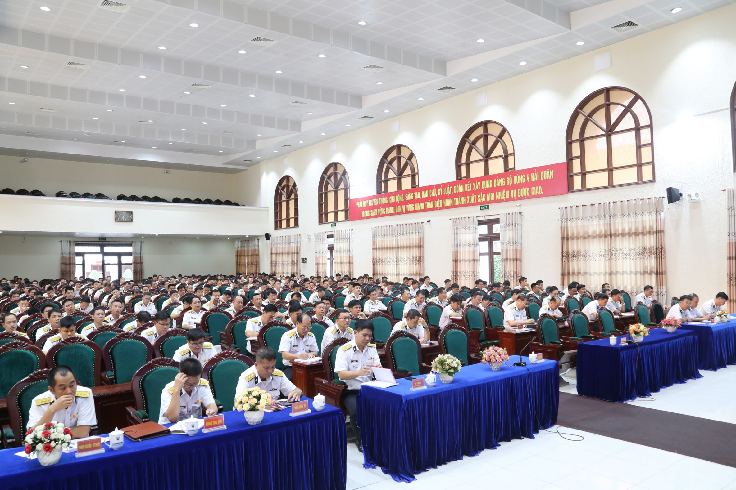 Vùng 4 Hải quân quán triệt, học tập, triển khai Chỉ thị của Quân ủy Trung ương và nhiệm vụ các cấp