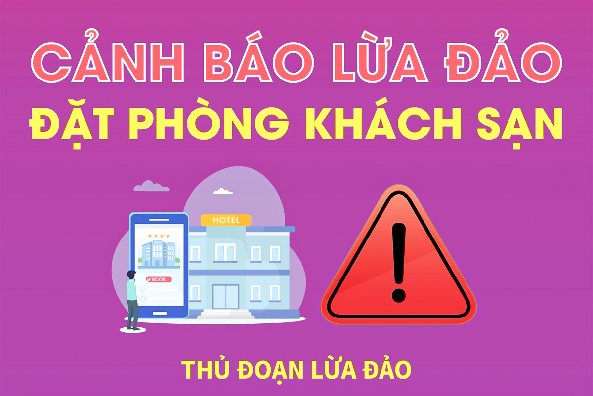 Cảnh báo lừa đảo đặt phòng khách sạn
