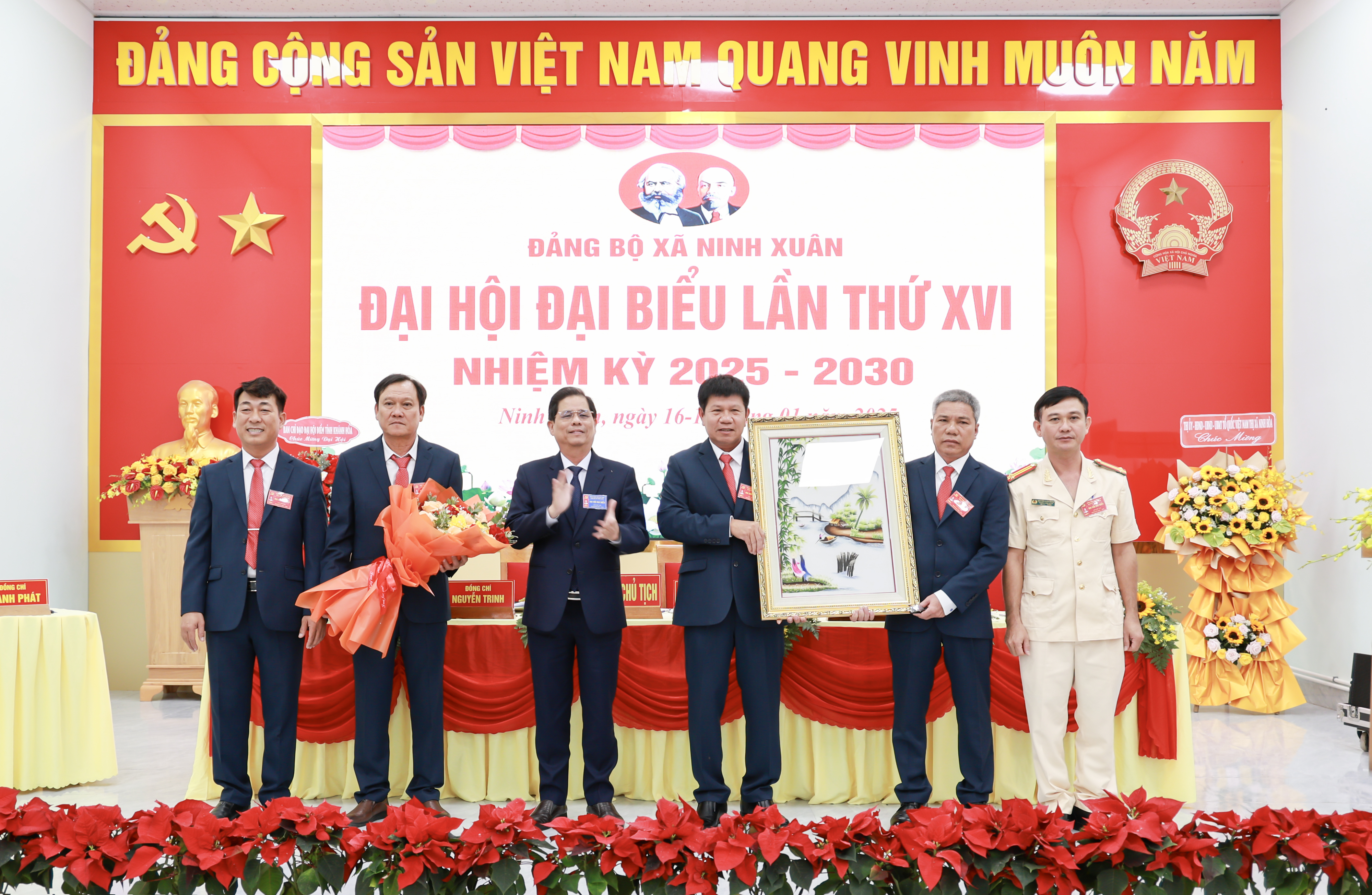 Đại hội Đảng bộ xã Ninh Xuân lần thứ XVI, nhiệm kỳ 2025 - 2030