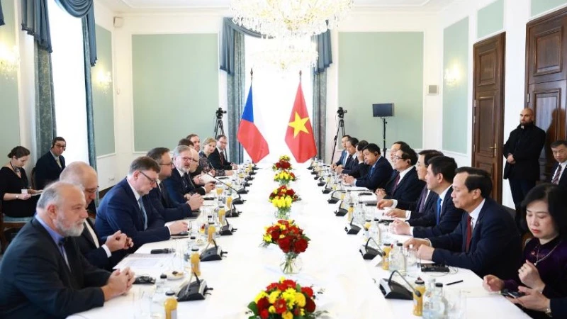 Việt Nam và Cộng hòa Czech tuyên bố nâng cấp quan hệ lên đối tác chiến lược