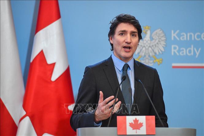 Thủ tướng Canada Justin Trudeau. Ảnh: PAP/TTXVN