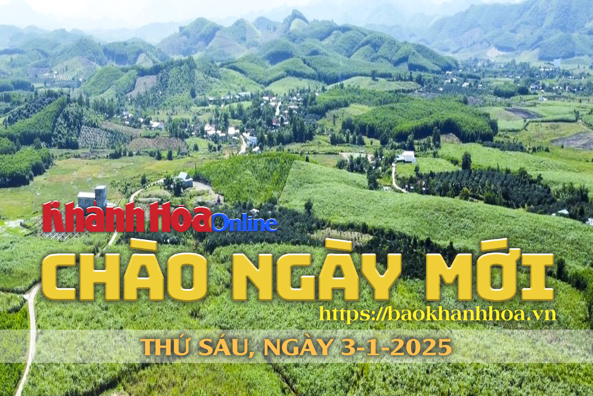 Bản tin Chào ngày mới ngày 3-1-2025