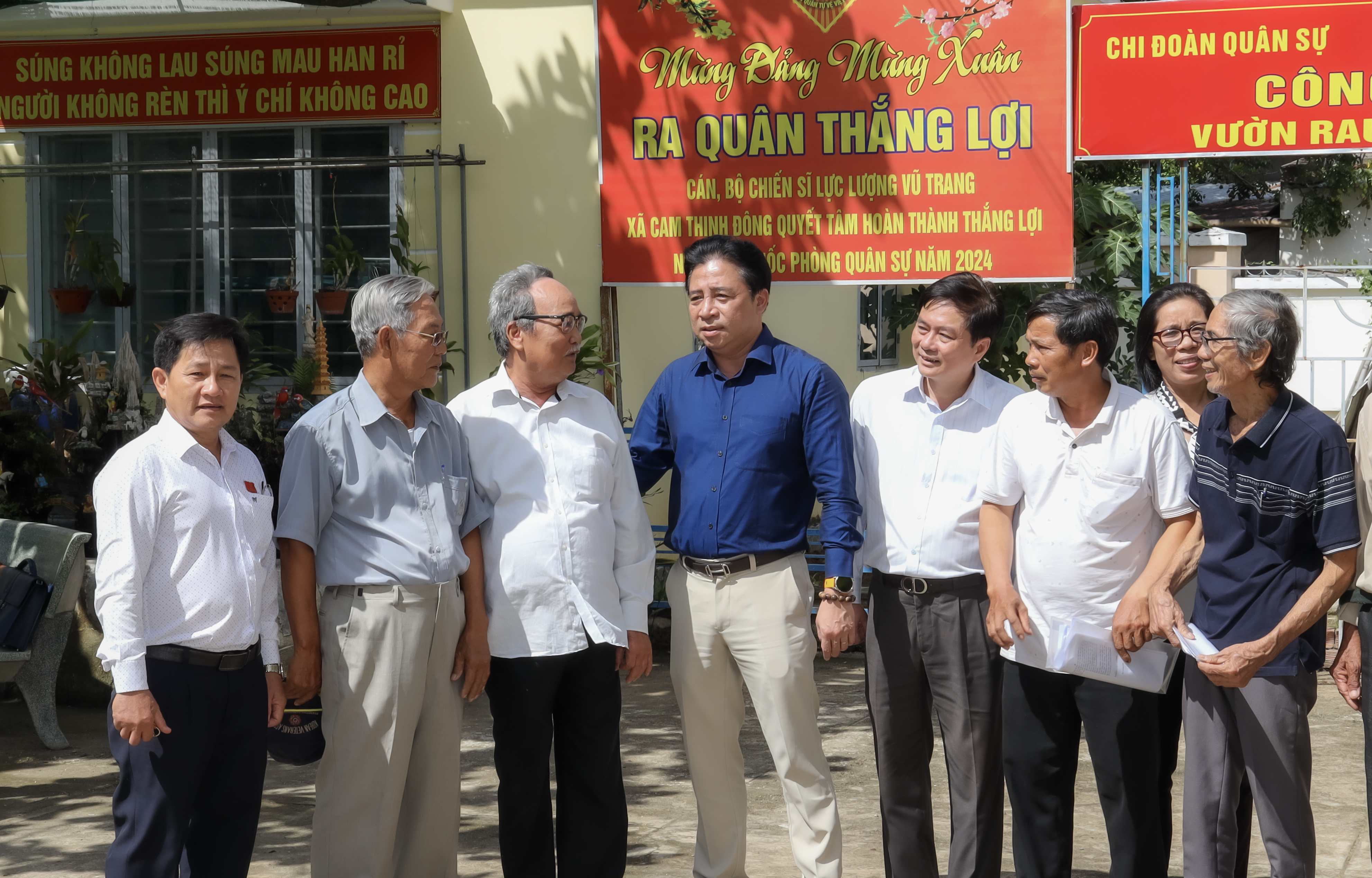 Đồng chí Nguyễn Khắc Toàn tiếp xúc cử tri TP. Cam Ranh.