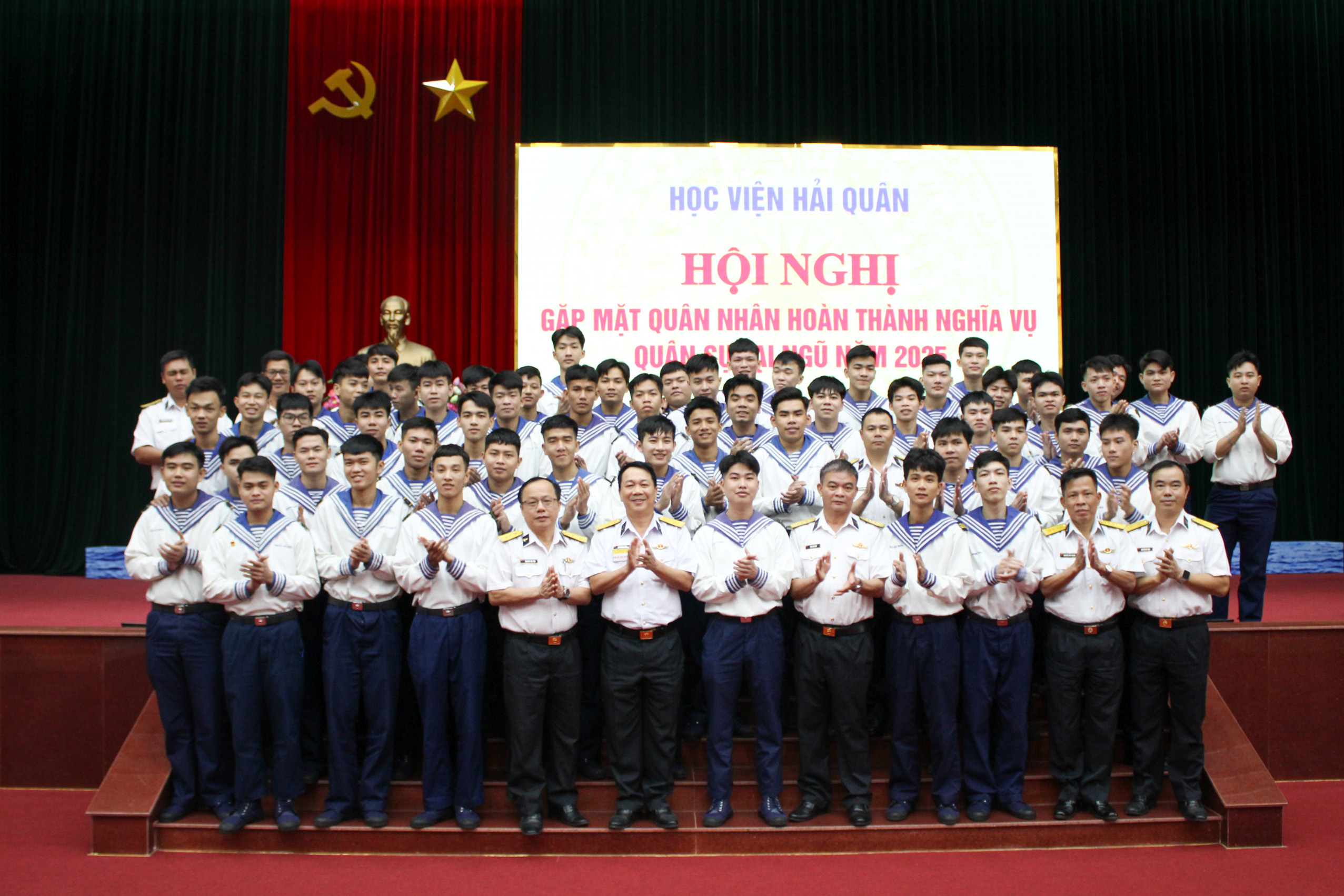 Học viện Hải quân: Gặp mặt quân nhân hoàn thành nghĩa vụ quân sự năm 2025