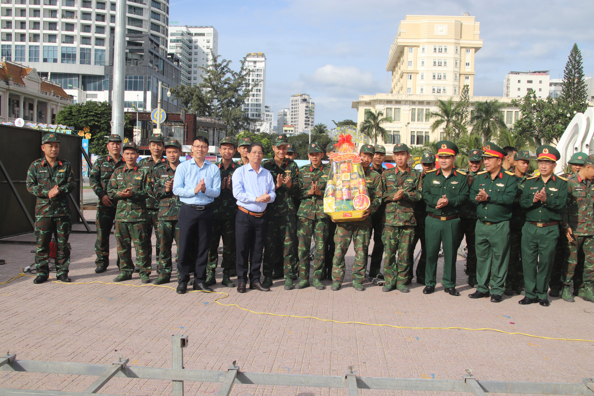 Kiểm tra công tác sẵn sàng chiến đấu tại Khánh Hòa