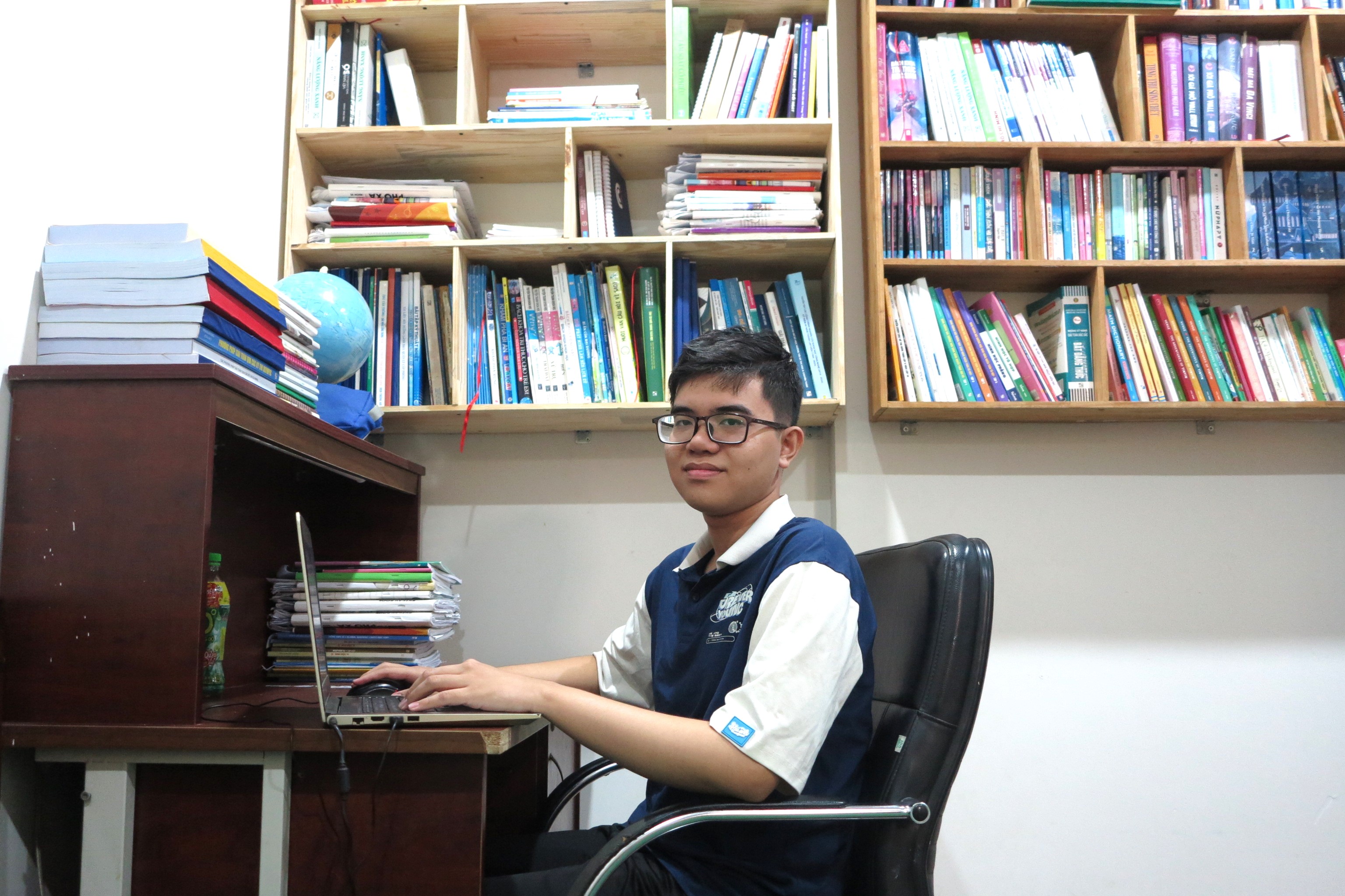 Gặp gỡ nam sinh đoạt giải nhất quốc gia môn Toán