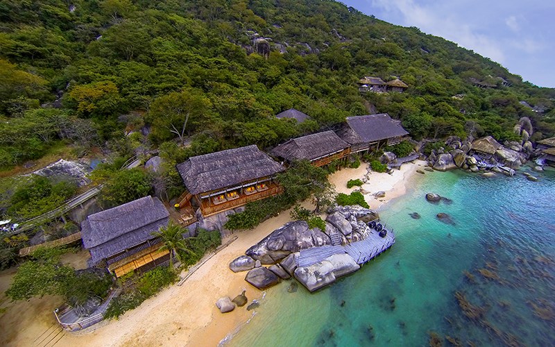 Mô hình du lịch xanh như Six Senses Ninh Vân Bay đang được khuyến khích phát triển.
